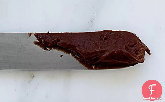 Dunkle Schokoladenmousse Füllung