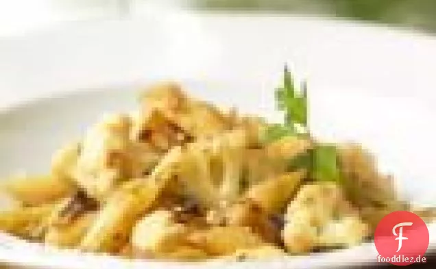 Penne Mit Blumenkohl Und Kapern