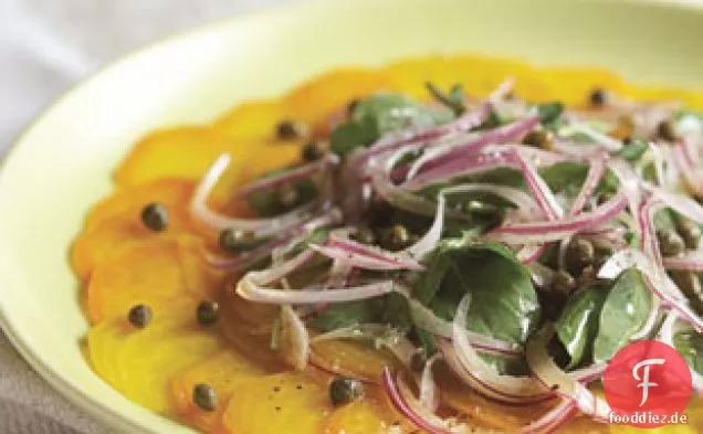 Goldener Rüben-Carpaccio