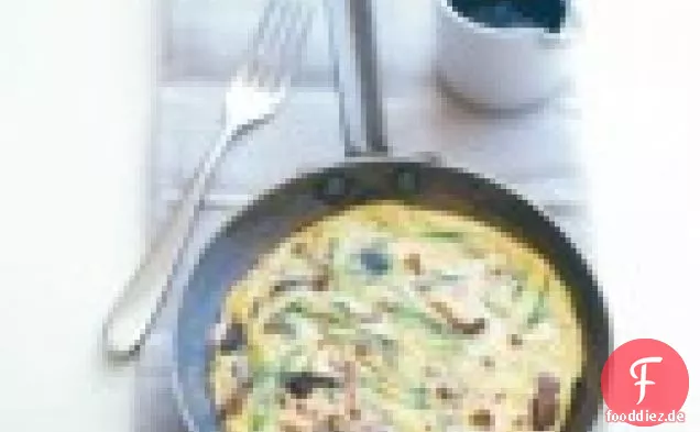 Steak und Haloumi offene Sandwiches mit Dill und Kaperndressing