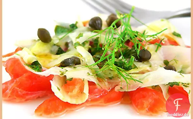 Fenchel-Lachs-Carpaccio