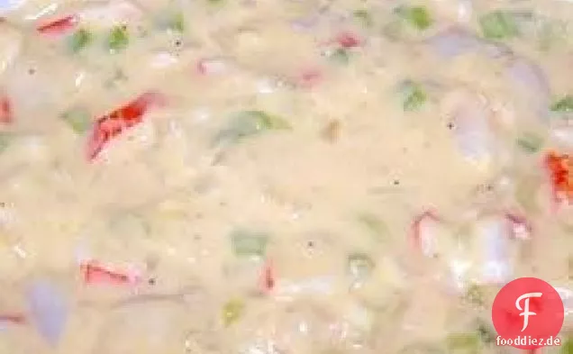 Weihnachts-Meeresfrüchte-Auflauf