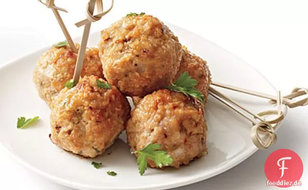 Schnelle Quinoa Fleischbällchen
