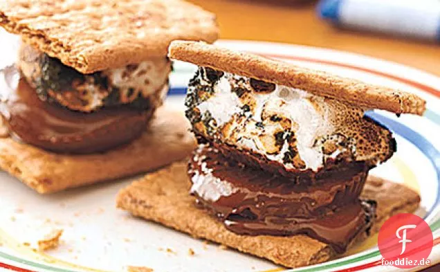 Erdnussbutter S'mores
