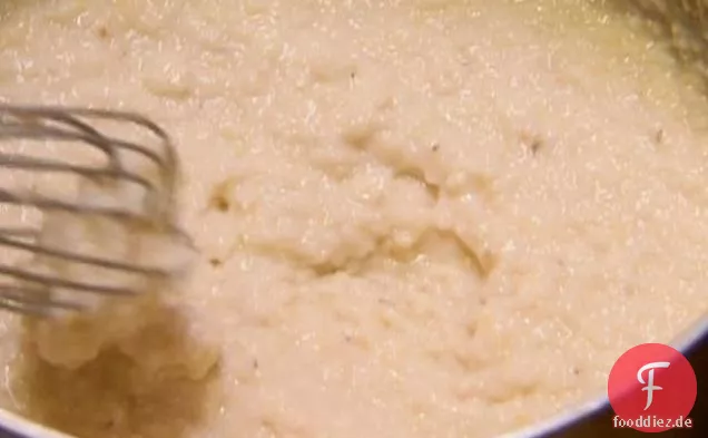 Knoblauch geröstete Grütze