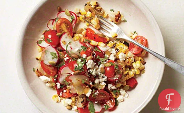 Mexikanischer gebratener Maissalat