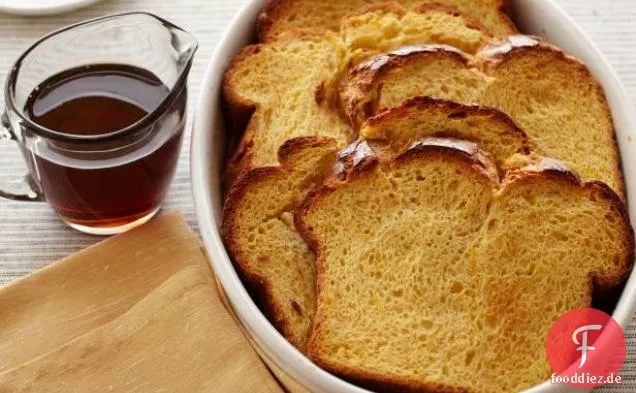 Frühstück Brot Pudding