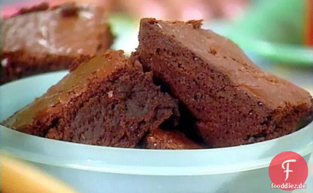 Bittersüße Brownies am Strand