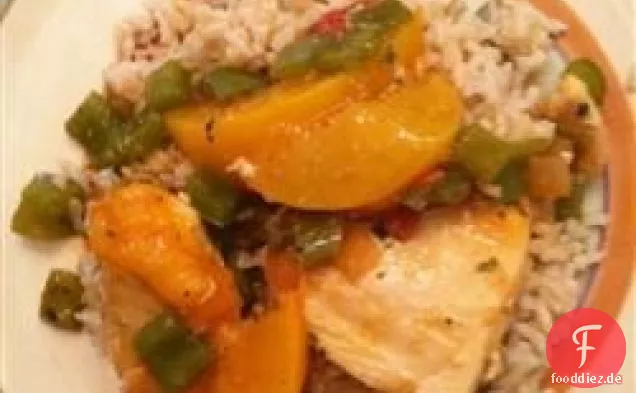 Peachy Huhn Picante