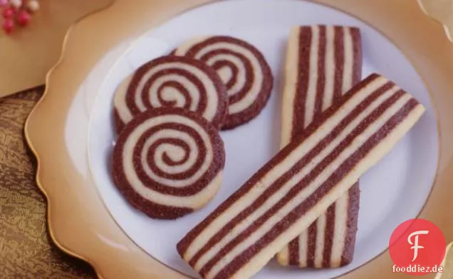 Band oder Swirl Cookies