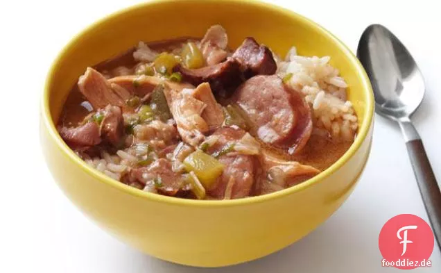 Huhn und Wurst Gumbo