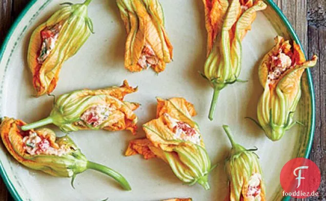 Pimiento Käse-Gefüllte Squashblüten