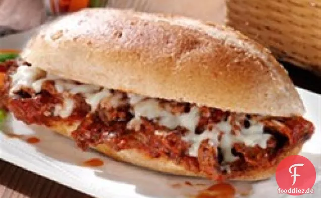 Italienische Käse-Steak-Sandwiches