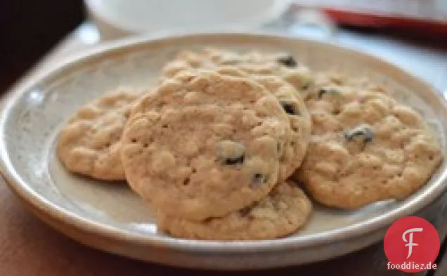 Blaubeer-Haferflocken-Kekse