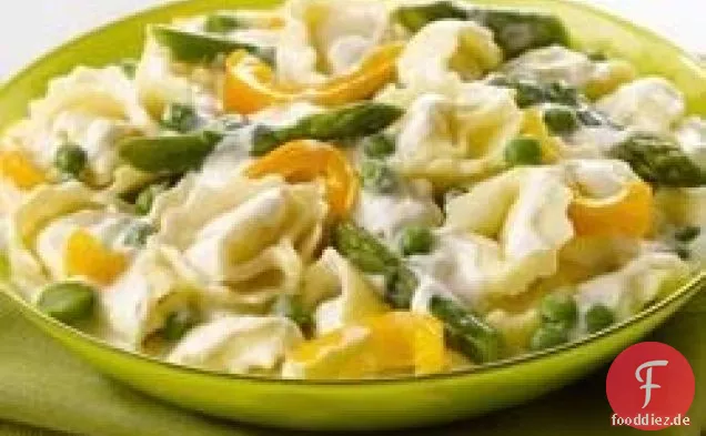 Cremige Tortellini Primavera
