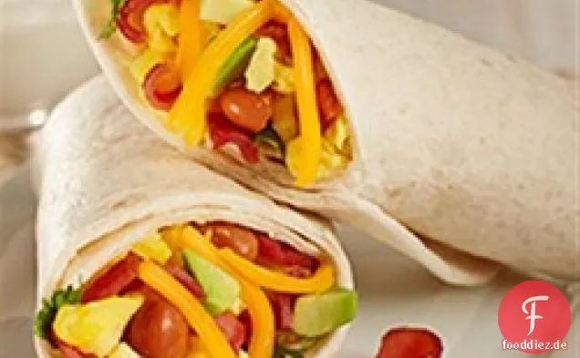 Türkei Speck Frühstück Burrito