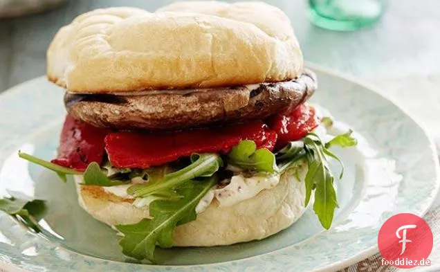Portobello Pilz Burger