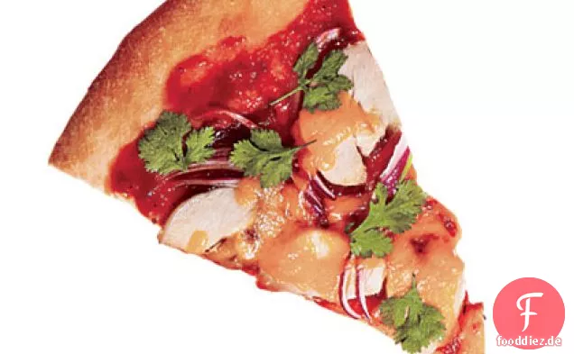Huhn & Cheddar Pizza