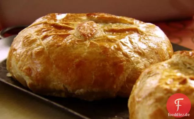 Brie und Zwiebel Puff