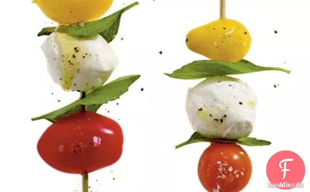 Tomaten-Mozzarella-Spieß