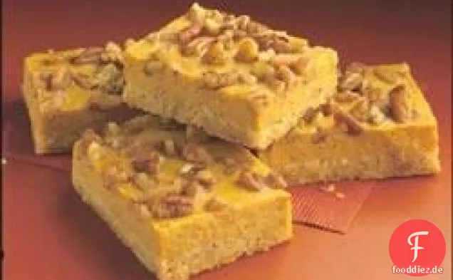 Kürbis-Käsekuchen-Riegel