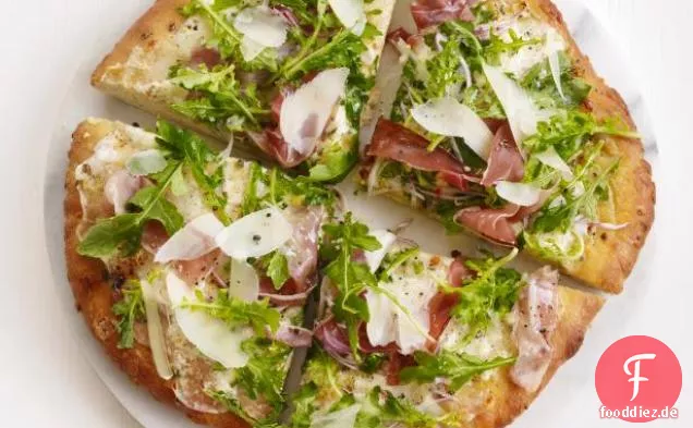 Rucola-Schinken-Pizza