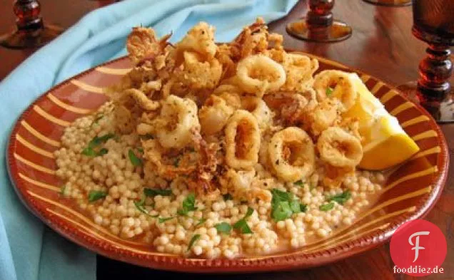 Sizilianischer Couscous mit Fischbrühe (Cuscus Con Brodo Di Pesce)