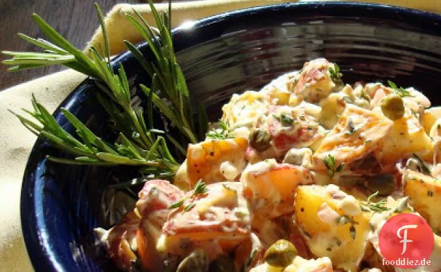 Gebratener Kartoffelsalat nach Provinzart