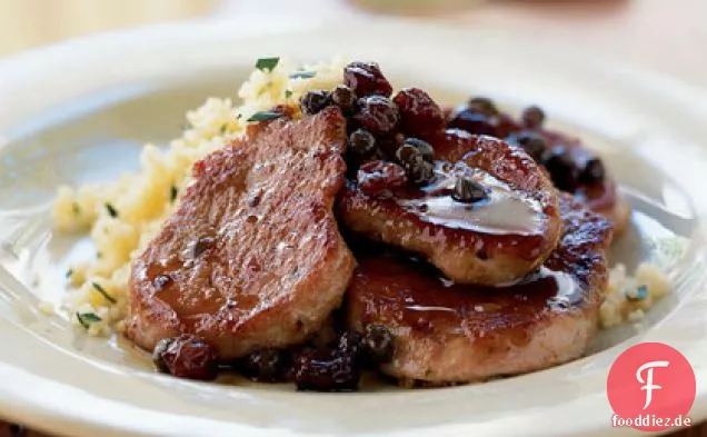 Glasiertes Schweinefleisch