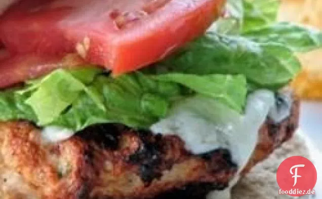 Würzige Chipotle Türkei Burger