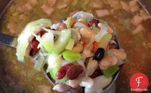 Zehn Bohnensuppe Ich