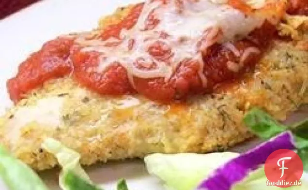 Einfach Parmesan Huhn