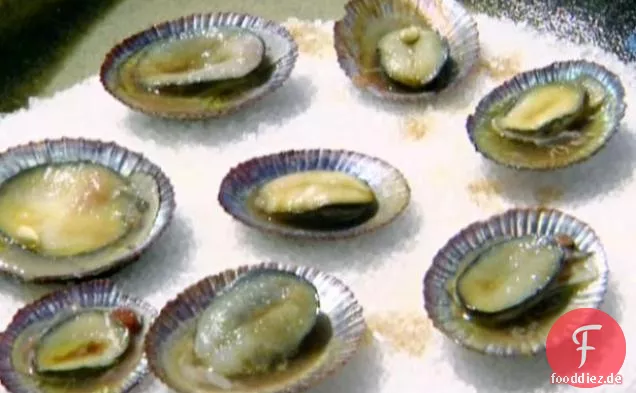 Gegrillte Frische Opihi Limpet