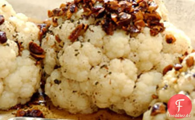 Blumenkohl mit Haselnussbrauner Butter