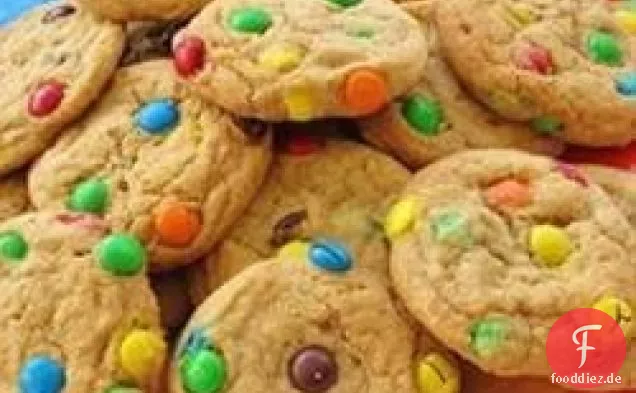 Candy-beschichtete Milchschokolade Stücke Party Cookies