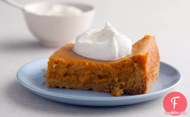 Kürbis klebrige Butterkuchen