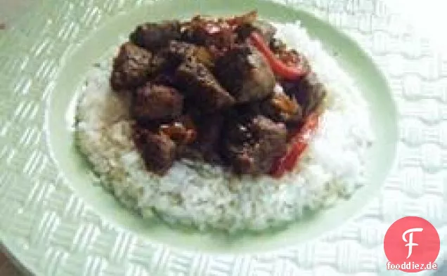 Rindfleisch Spitze Salat Topping