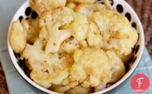Geröstete Knoblauch-parmesan-Blumenkohl