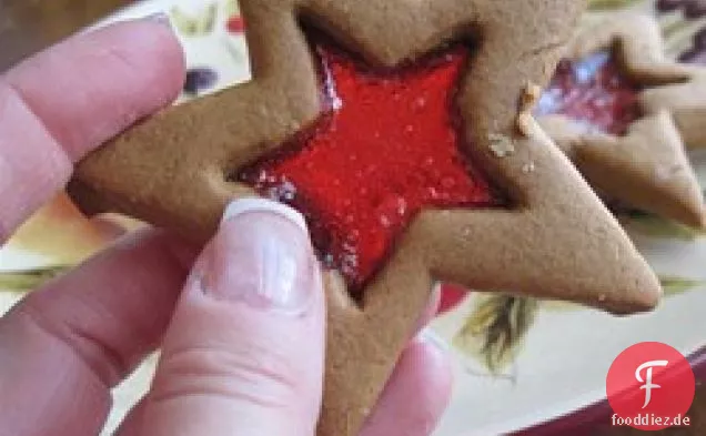 Glasmalerei Cookies