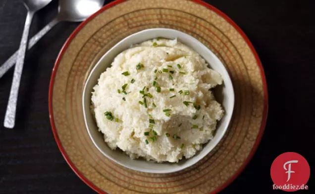 Parmesan püriert Blumenkohl