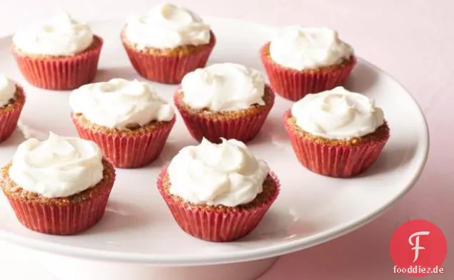 Karotten und Zucchini Mini-Muffins