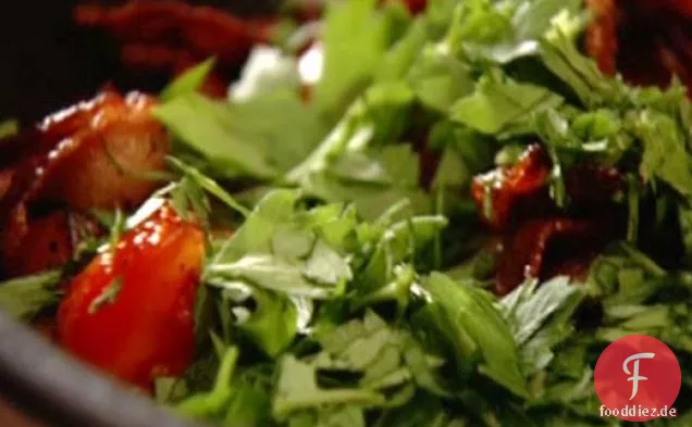 Speck und Tomaten-Hash