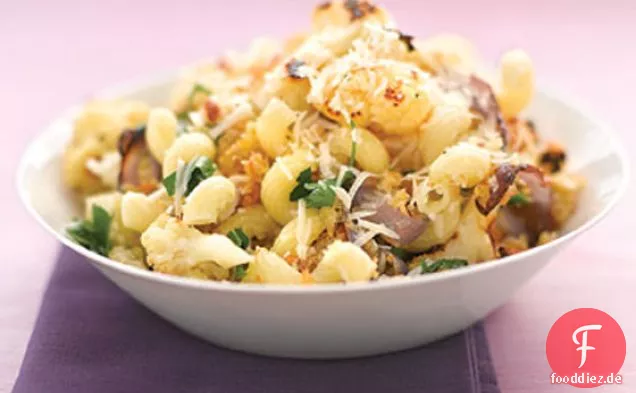 Pasta mit Blumenkohl & frischem Ricotta