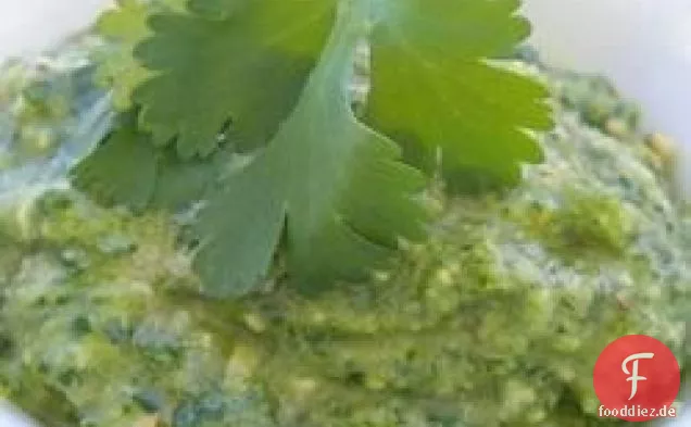 Cilantro Chili-Limette Cashew Pesto