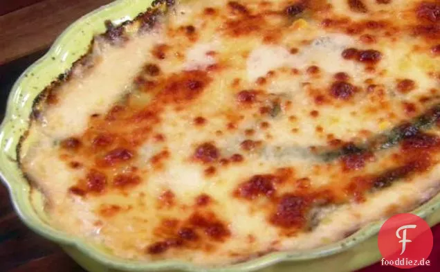 Kartoffel-Poblano-Gratin