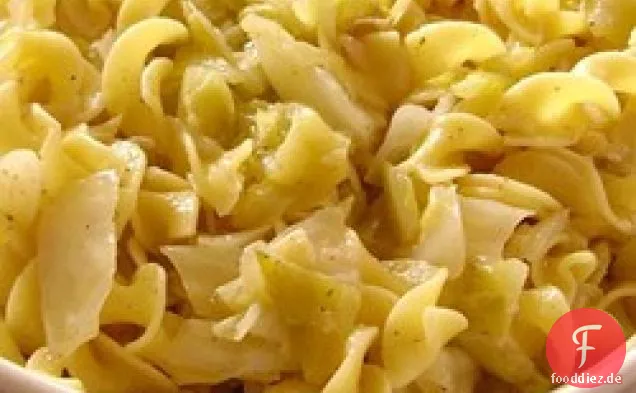 Haluski - Kohl und Nudeln