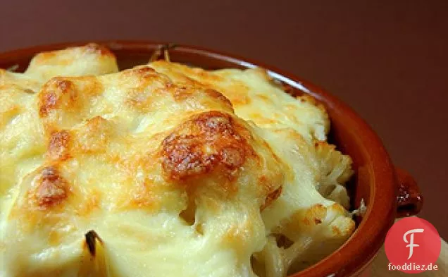 Blumenkohl mit Bechamelsauce