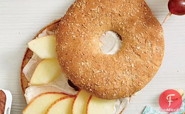 Apfel-Zimt-Bagel