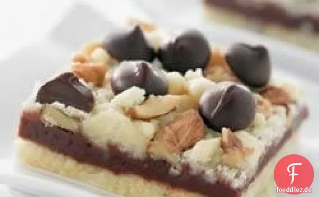 Dark Chocolate Crumb Bars