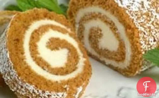 Libby's® Kürbisrolle mit Frischkäsefüllung